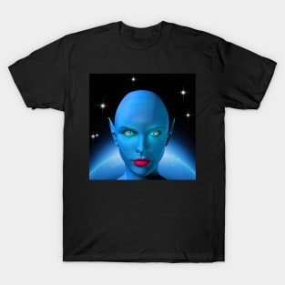 The face of an alien T-Shirt